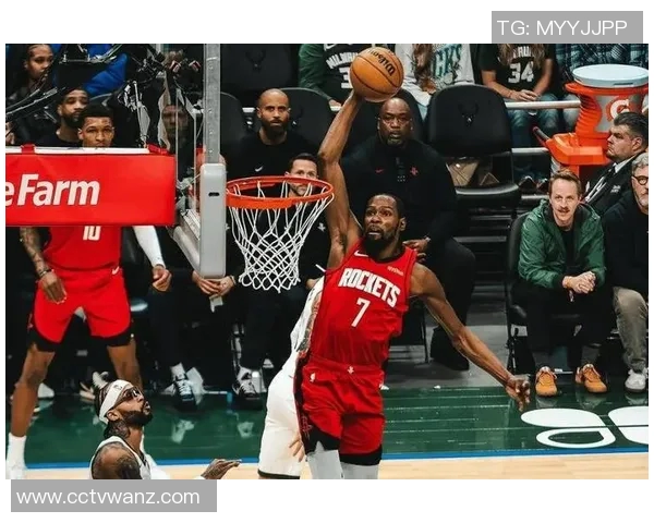 杜兰特社媒点赞谢泼德！火箭逆转雄鹿，小将三分火热助队取胜